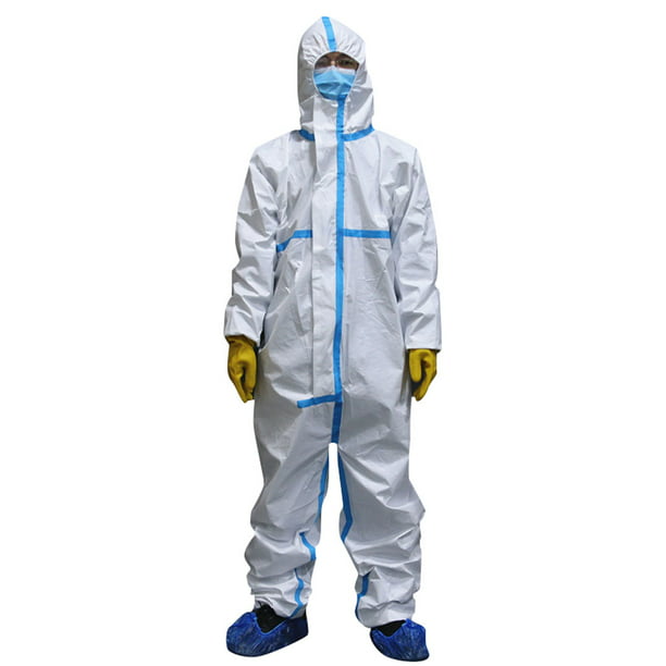 DISPOSABLE COVERALL SAFETY CLOTHING SURGICAL MEDICAL PROTECTIVE-OVERALL-SUIT